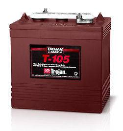 Trojan T 105 6 Volt Deep Cycle Battery Free Delivery* Batteries for 