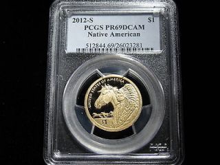   Sacagawea Native American Dollar PR69DCAM PCGS Proof 69 Deep Cameo