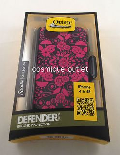 Otterbox iPhone 4 4S Defender Case Cover Studio Eternality Collection 