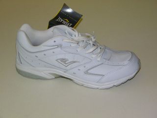 Everlast Mens Prize White/Gray Trainer Athletic Shoe Size 8.5