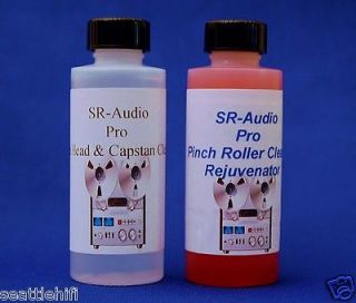 SR Audio Tape Echo&Delay Head Cleaner&Pinch Roller Cleaner Conditioner 