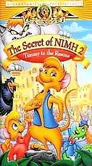 The Secret of NIMH 2 Timmy to the Rescue (VHS, 1998, Family 