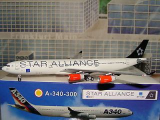 Aeroclassics SAS Scandinavian A340  300 Star Alliance OY KBM 1/400 