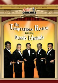 The Temptations Review Featuring Dennis Edwards   Live in Concert DVD 