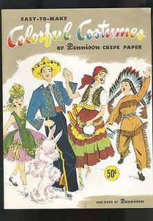 Color 1965 Colorful Dennison How To Make Costumes