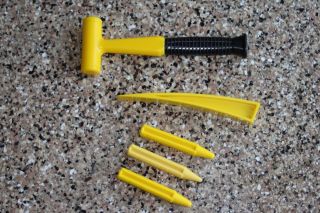 Dent Hammer   Window Wedge   3 Tap Down Combo Kit Paintless Dent 