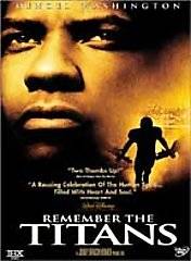 Remember the Titans DVD, 2001, Widescreen Version