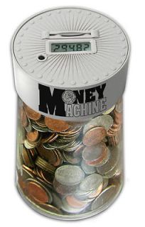   Bank Electronically Counts & Totals Coins As You Deposit Coins In