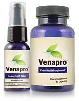 Venapro ~ Natural Hemorrhoid Relief ~ 1 Bottle