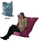 Large Blue Bean Bag Chair by Anywhere Lounger Perfect for Dorm Gaming 