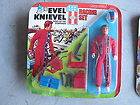 RARE 1975 Ideal Evel Knievel Racing Set Action Figure in Package LOOK