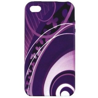New For iPhone 4 4S Designer rubberized Gel cell phone cover case skin