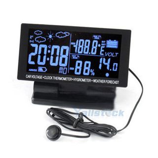 New Digital Desktop LCD Travel Alarm Clock, Calendar, Thermometer From 