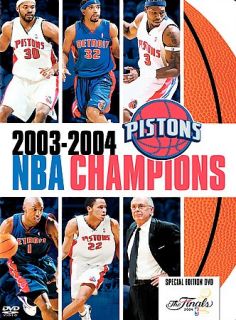 2003 2004 NBA Champions Detroit Pistons DVD, 2004