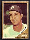 Chico Fernandez Detroit Tigers 1962 Topps Card #173