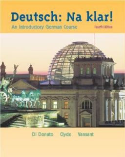 Deutsch Na Klar by Monica D. Clyde, Jacqueline Vansant and Robert Di 