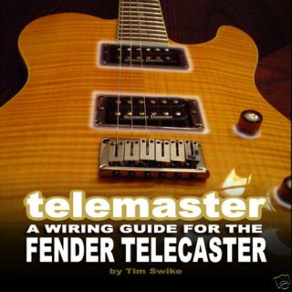 Fender Telecaster Esquire Wiring Diagrams Guitar Book