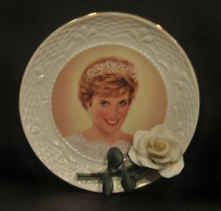 First Issue in Tribute to Diana Peoples Princess Plate #6187C 