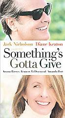 Somethings Gotta Give VHS, 2004