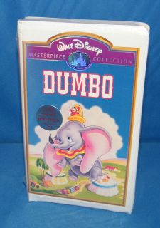 Dumbo (Walt Disney Masterpiece Collection VHS, 1998) *NEW*