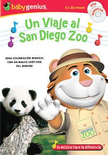 Baby Genius   A Trip to the San Diego Zoo DVD, 2006, 2 Disc Set 