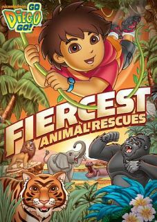 Go Diego Go Fiercest Animal Rescues DVD, 2011