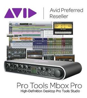 Newly listed Avid Pro  Tools 10 + Mbox Pro 3 FireWire Audio Interface 