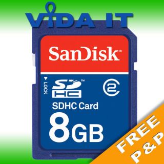 8GB SD/SDHC MEMORY CARD FOR Vivitar ViviCam F128 Digital Camera
