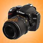 Nikon D3200 D SLR Camera with AF S DX 18 55 (1855) mm Lens Kit   Black 