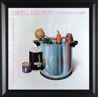 Vegetables Marin by Greg Brown Framed Print Kitchen