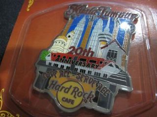 Hard Rock Cafe Kuala Lumpur 20th Anniversary Fridge Magnet *Latest 