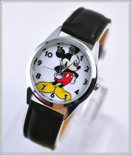 Disney Mickey Mouse Child Girl Boy Watch Wrist Xmas YMQ