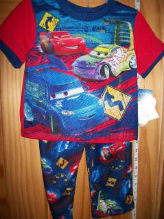 NEW Disney Pixar Cars Toddler Clothes 3T Sleepwear SET Pajamas PJ 