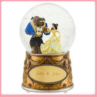 beauty and the beast snowglobe in Snowglobes