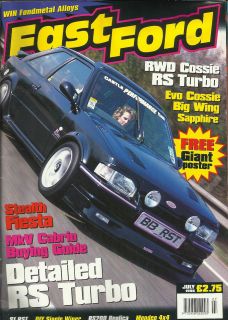   JUL 1998 STEALTH FIESTA MKv CABRIO S1 RST DIY SINGLE WIPER MONDEO 4x4