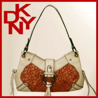 DKNY Karan Logo Handbag Purse Small Red White Bag NWT Bag Tote New