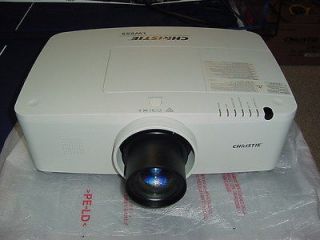 CHRISTIE LW555 LCD PROJECTOR WXGA 5500 LUMENS HOME THEATER