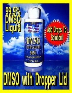 Dimethyl sulfoxide   DMSO 99.9%   Mix easy with MMS or CDS Solutions 