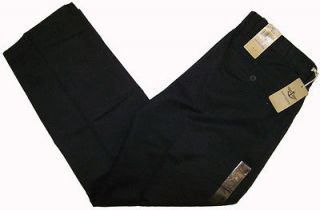 Dockers D3 Flat Front Comfort Waist Khaki Pants   Black NWT