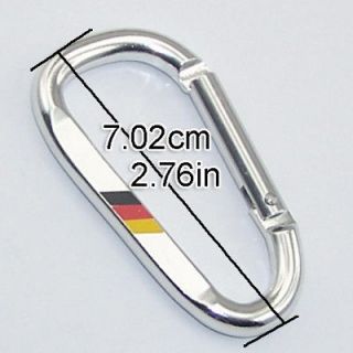 Ring Aluminum Carabiner key chain/clip/snap/hook toy