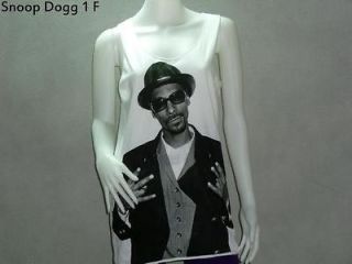 Snoop Dogg Tank Top Woman Dress Shirt Rock Hip Hop Rapper Punk Indie 