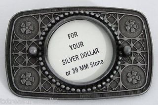 silver dollar buckle in Clothing, 