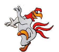 Foghorn Leghorn Cartoon Embroidered Iron On Applique Patch Wholesale 