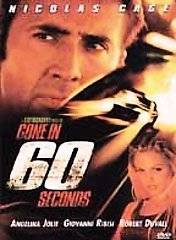 Gone in 60 Seconds DVD, 2004, EZ D Disposable Rental