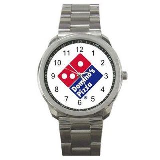 Domino Pizza Logo #A Sport Metal Watch