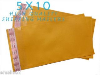 Newly listed 50 #00 5x10 KRAFT MAILERS SELF SEAL ENVELOPES 5 x 10