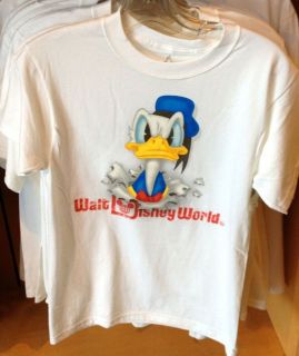 Walt Disney World Donald Duck 2 Side Adult T Shirt S M L XL XXL NEW