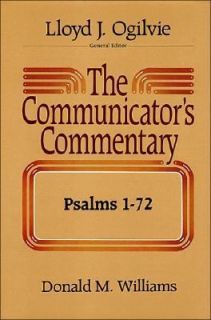 Psalms 1 72 Vol. 13 by Donald M. Williams 1986, Hardcover