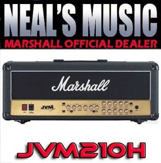 MARSHALL JVM210H 100 WATT 2 CHANNEL ALL TUBE AMP HEAD