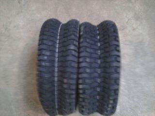 TWO 16/7.50 8, 16/7.50x8 Golf Cart Turf Tread 4 ply Tires